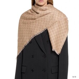 Gucci Tan Monogram Wrap.